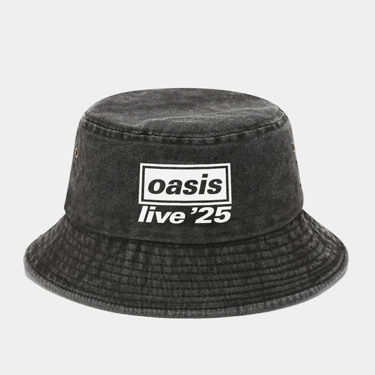 Oasis Live 25 Washed Bucket Hat