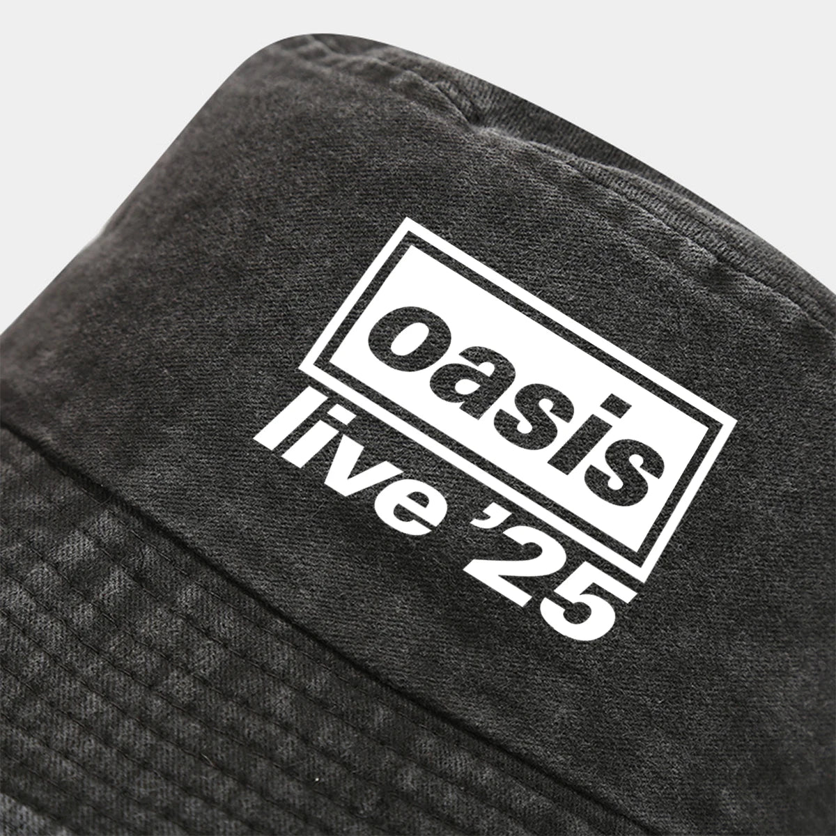 Oasis Live 25 Washed Bucket Hat