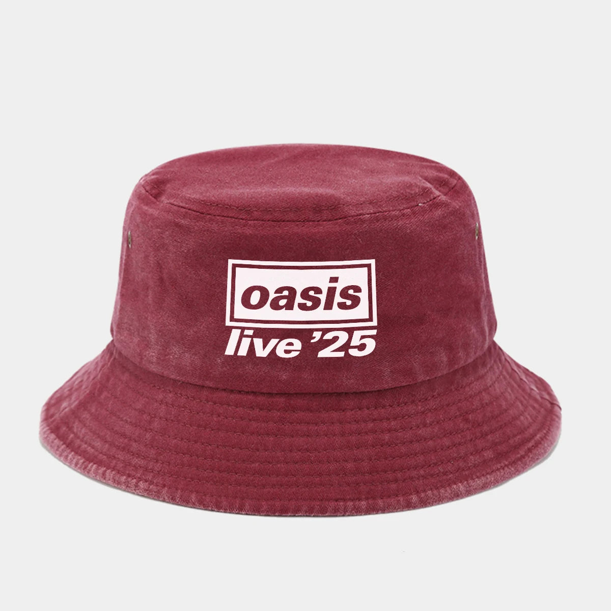 Oasis Live 25 Washed Bucket Hat
